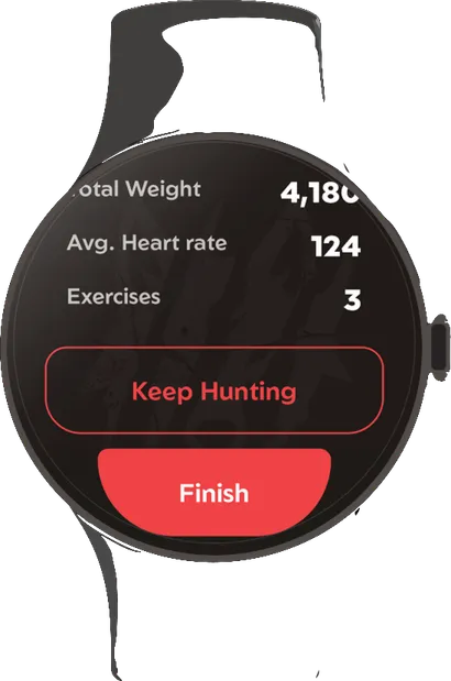 Watch: session done — 38:42, 4,180 lbs